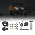 KEMIMOTO universal UTV turn signal kit with 105 dB horn