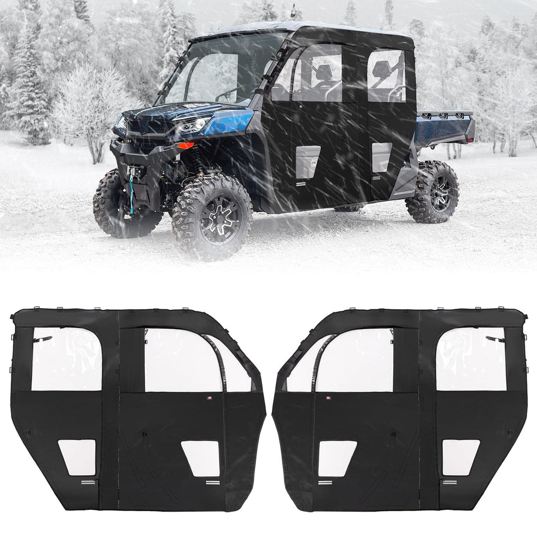 KEMIMOTO soft cab enclosure doors for CFMOTO UForce 1000XL