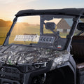 KEMIMOTO 2-in-1 vented front windshield for CFMOTO UFORCE U10 Pro and XL Pro