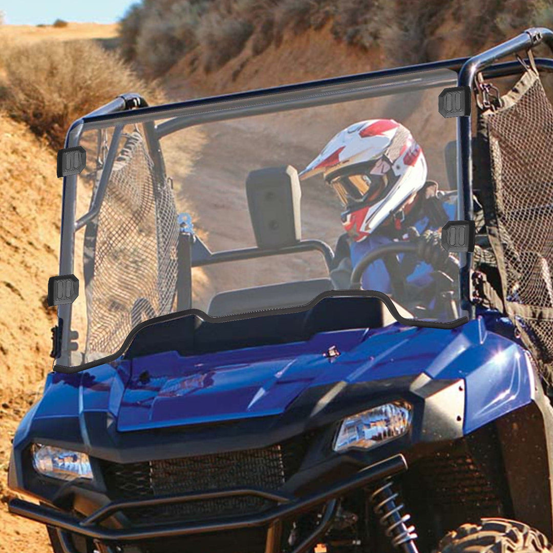 KEMIMOTO polycarbonate front windshield for Honda Pioneer 700 and 700-4