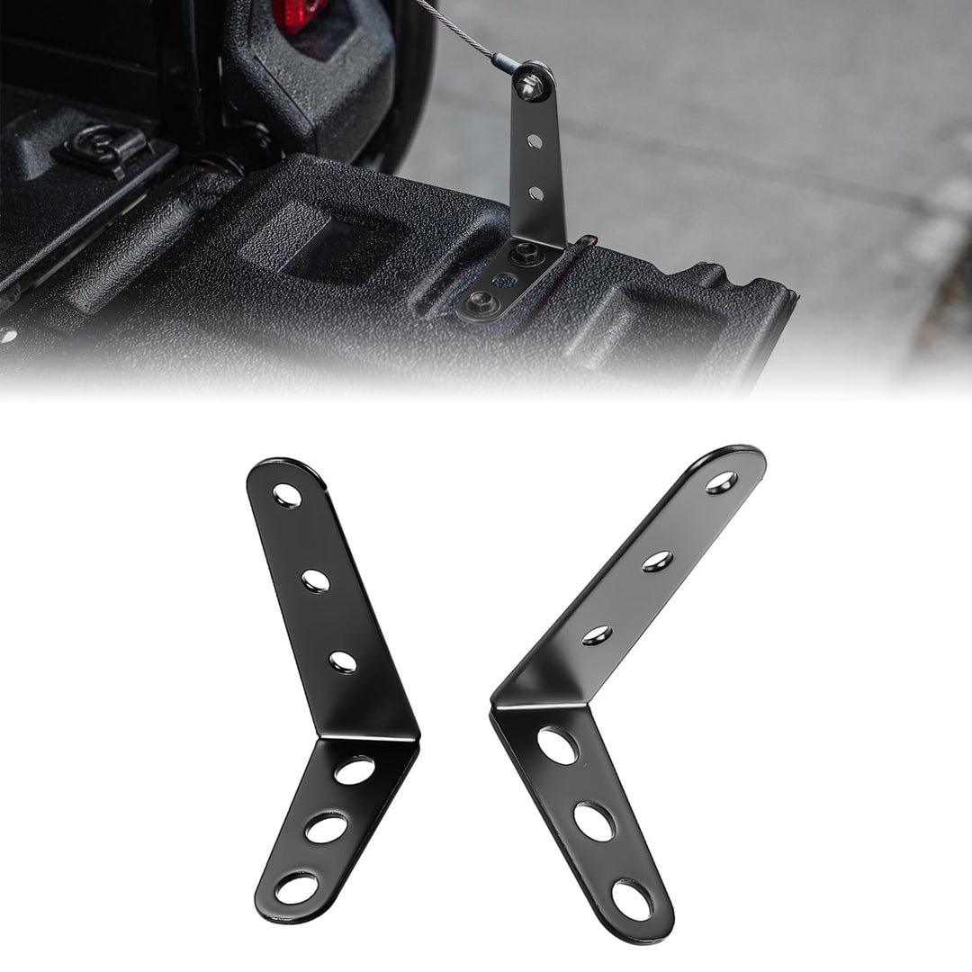 KEMIMOTO three-position tailgate leveler bracket for Honda Pioneer