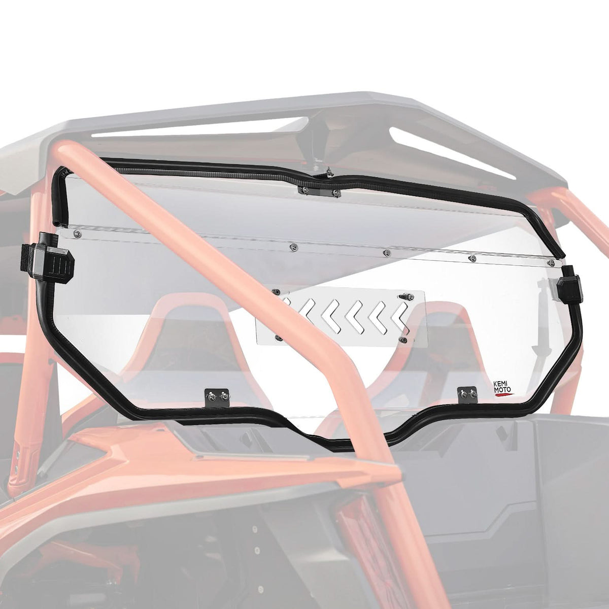 KEMIMOTO gray-blue sliding rear window for Honda Talon 1000X and 1000R