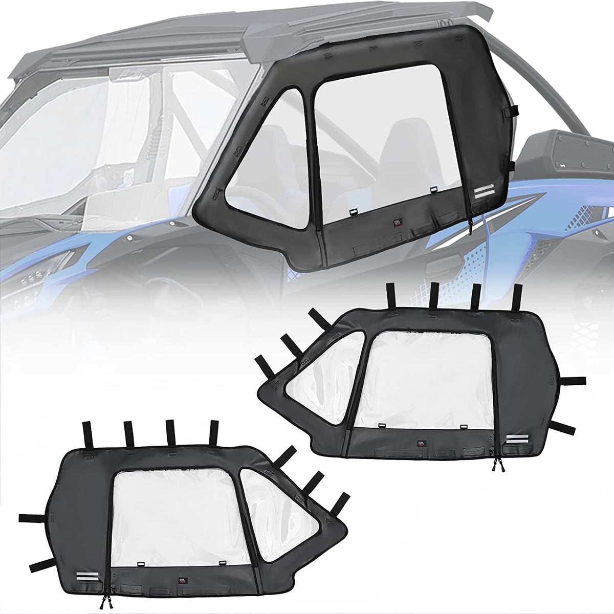 KEMIMOTO soft upper doors for Kawasaki Teryx KRX 1000