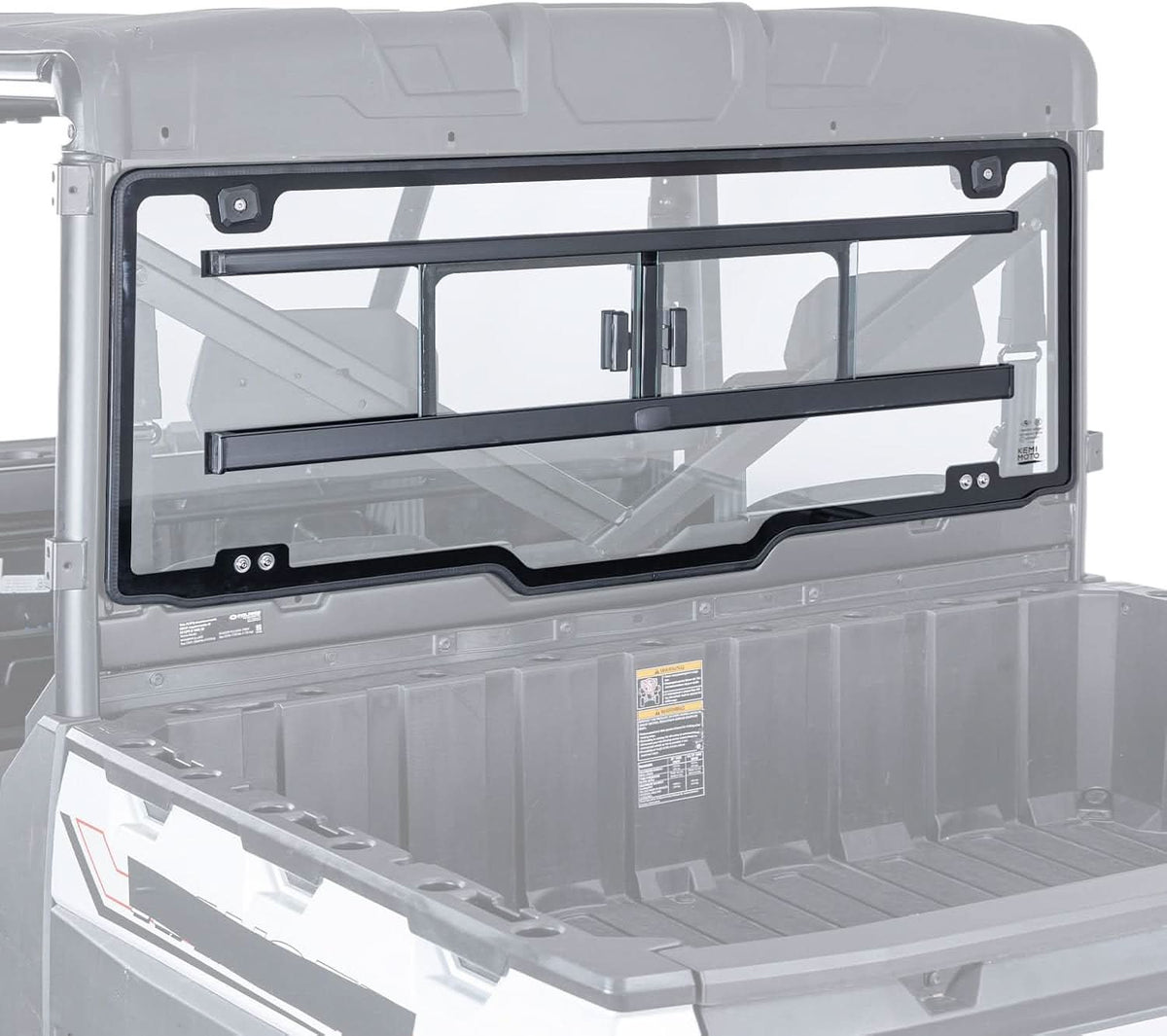 KEMIMOTO sliding glass rear window for Polaris Ranger 570, 900 and 1000 models
