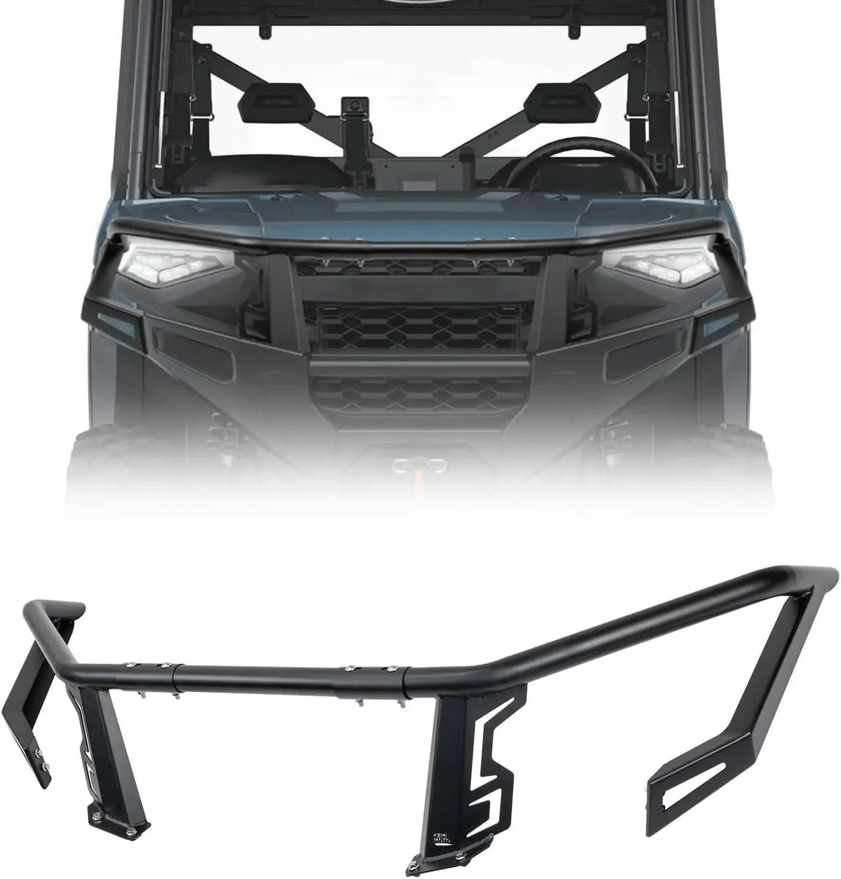 KEMIMOTO front upper brush guard for 2025–2026 Polaris Ranger XP 1000