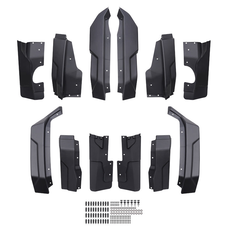 KEMIMOTO front and rear fender flares for Polaris Xpedition