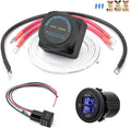 KEMIMOTO 12V 140A dual battery isolator kit for UTV and ATV
