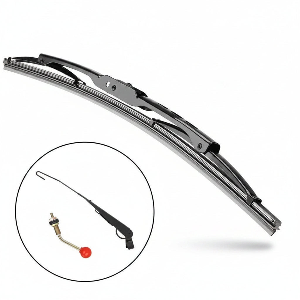 KEMIMOTO manual hand-operated UTV windshield wiper