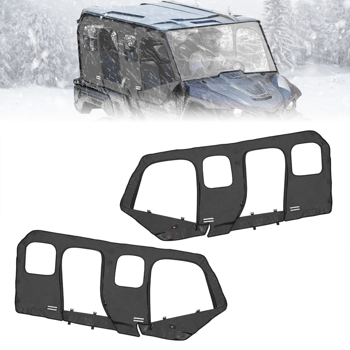 KEMIMOTO Yamaha Wolverine X4 cab enclosure doors