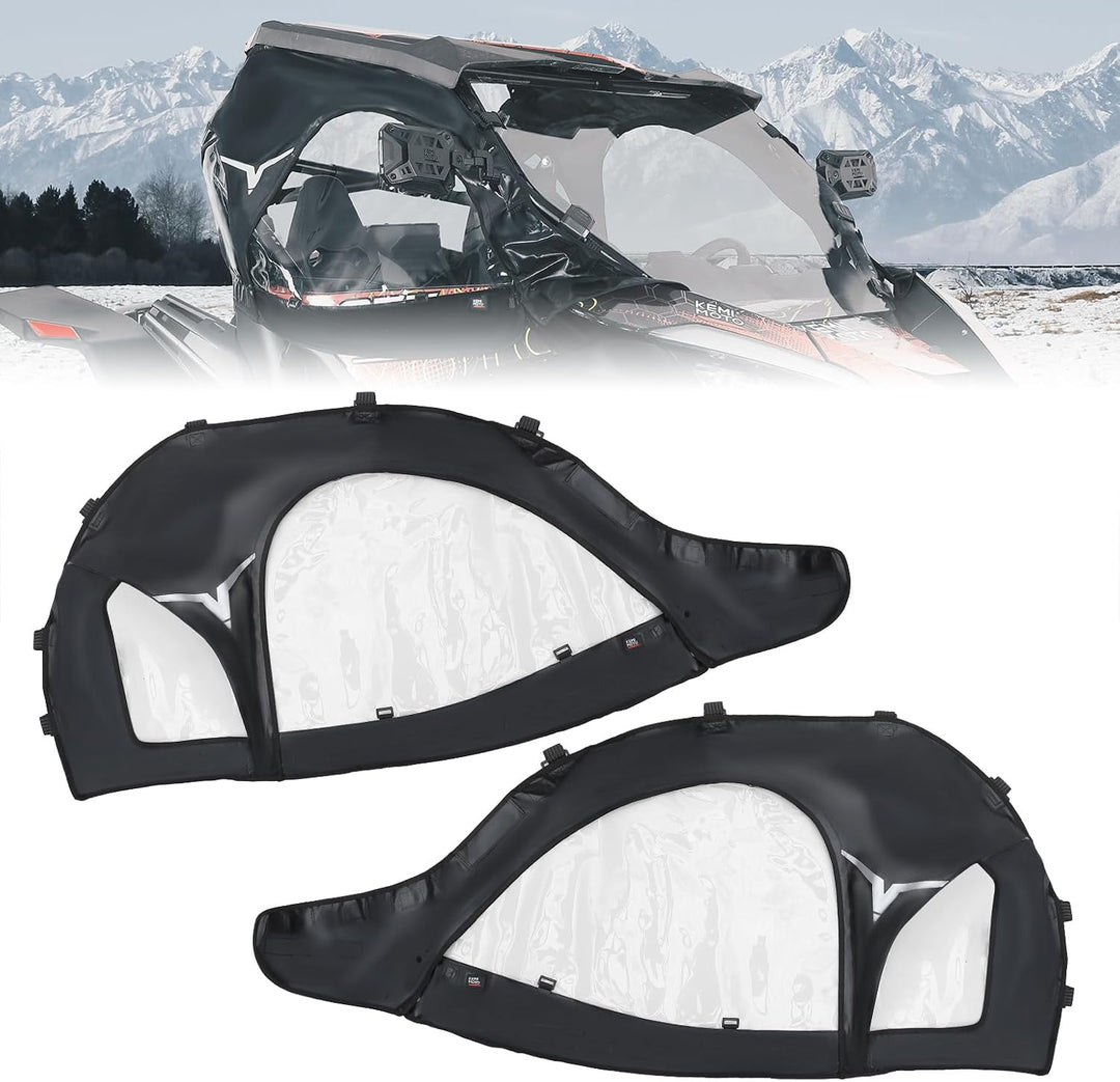 KEMIMOTO soft cab enclosure upper windows for CFMOTO ZForce 950