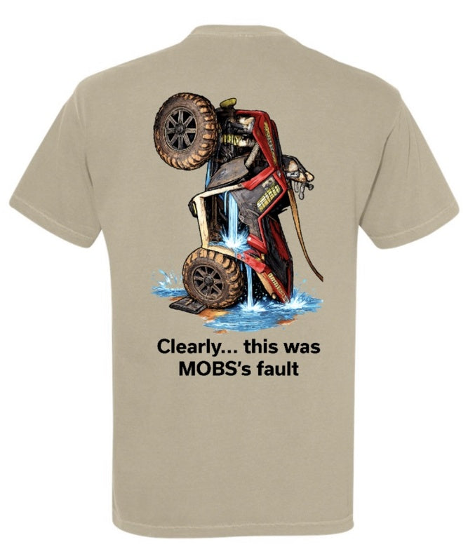 MOB's Fault sand tee back