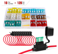 1 PC 16AWG Sticky Switch Wiring Harness Kit -2 Leads