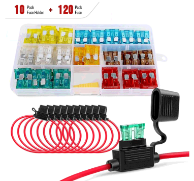 1 PC 16AWG Sticky Switch Wiring Harness Kit -2 Leads
