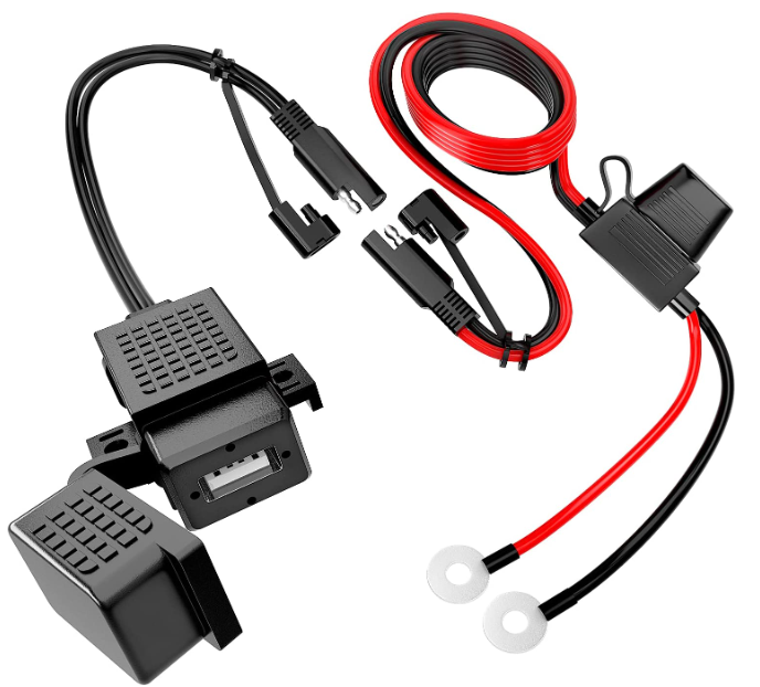 Nilight 16AWG Strobe Light Wiring Harness Kit 2 Leads Customized for 6 Modes Amber White Strobe Lights LED Work Light 12V 40A On Off 8 Pin Switch