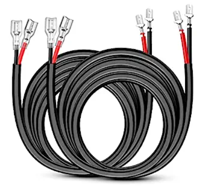 2 x 10Feet Wiring Harness Extension Kit, 1 x instructions