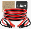 Jumper Cables for Car Battery 8 Gauge 12 FT Booster Cable Heavy Duty 250 A CCA with Carrying Bag Jump Start Emergency Kit