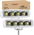 Nilight Marine LED Light Bar Navigation Lights 52Inch Curved White Spot Flood Combo Ponton Boat Deck Dock Lights