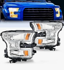Nilight Marine LED Pods Navigation Lights 2PCS 54W Blue White Flood Beam Ponton Boat Deck Dock Lights