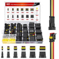 Nilight 50119G 622-piece electrical connector kit with 1–6 pin housings, terminals and cable seals