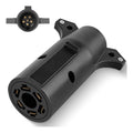 Nilight 50309T — 7 RV Blade to 6 Pole 7-Way to 6-Way Round Trailer Adapter 7 pin to 6 pin Wiring Plug Adapter