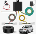 4 Pin Trailer Wiring Harness Kit 56291 Vehicle Standard 4 Way Connector Custom for 201-2022 Honda Pilot 19-2025 Honda Passport Simple Fit Tow Hitch Accessories
