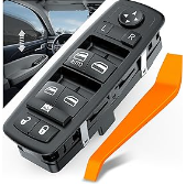 Master Power Window Control Switch Compatible for 2013 -2016 Dodge Dart 2014 -2016 Jeep Cherokee 2015 2016 Chrysler 200 Front Left Driver Side - Nilight 90556A