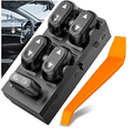Power Master Window Control Switch Compatible with 2008-2012 Jeep Liberty 2008-2012 Dodge Nitro 2009 2010 Dodge Journey Front Left Driver Side - Nilight 90559A
