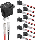 Nilight Round ON/OFF Rocker Switches with Wires (10-Pack)