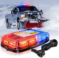 2PCS 52” Curved LED Light Bar Bracket at Upper Windshield Roof Cab for 2004-2018 Ford F150 & SVT Raptor - Nilight 91064B