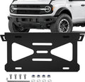 Nilight Open-Frame Front License Plate Bracket for 2021–2026 Ford Bronco