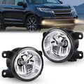 Nilight FOG-E40 — Nilight Fog Lights Assembly Compatible with 2013-2015 Accord Civic 2016-2018 Pilot 2014-2017 Compass 2013-2015 Crosstour CR-V Chrysler 2017-2018 JEEP Cherokee 2010-2018 RDX TSX TL ILX,2 Years Warranty