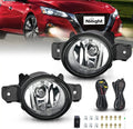 Nilight Nissan Fog Light Kit with Harness and Switch (Pair)