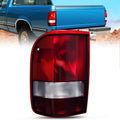 Nilight NA1066 — Taillight Assembly Compatible with 1993 1994 1995 1996 1997 Ford Ranger Dark Red Tail Light OE Style Rear Lamp Replacement Driver Side