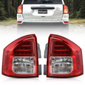 Nilight NA1158 — Taillight Assembly Compatible with 2011 2012 2013 Jeep Compass Tail Light OE Style Rear Lamp Replacement Driver and Passenger Side w/Bulbs