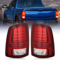 Nilight NA1187 — Taillight Assembly Compatible with 2013 2014 2015 2016 2017 2018 Dodge Ram 1500 2014-2018 Ram 2500 3500 LED Style Driver Side and Passenger Side Rear Tail Light with Bulbs