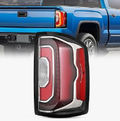 Taillight Assembly Compatible with 2016 2017 2018 GMC Sierra Tail Light with LED Type OE Style Rear Lamp Replacement Driver Side