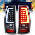 Nilight NA1350 — Taillight Assembly Compatible with 2003 2004 2005 2006 Chevy Silverado 1500 1500HD 2500 2500HD 3500 2007 Chevrolet Classic Incandescent Type Upgrade LED Tube Tail Lights Rear Brake Lamps
