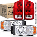 Nilight Headlight & Tail Light Kit for 2002–2005 Ram 1500 / 2003–2005 Ram 2500–3500