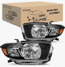 Taillight Assembly Compatible with 2007 2008 2009 2010 2011 2012 2013 GMC Sierra 1500 2500HD 3500HD Rear Lamp Replacement OE Style Passenger Side