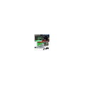 2PCS 70 Inch Emergency Strobe Light Strip - Green/White