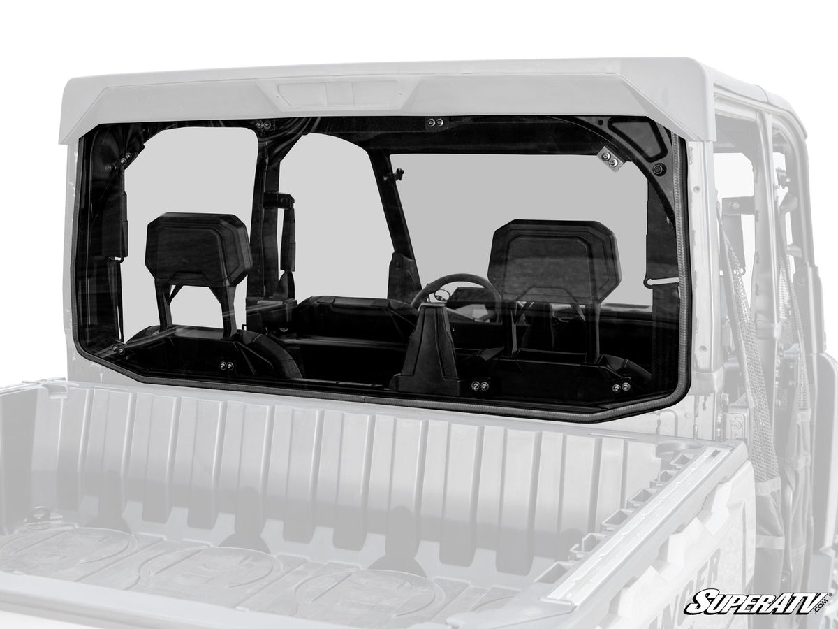 SuperATV Polaris Ranger XD 1500 light-tint rear windshield