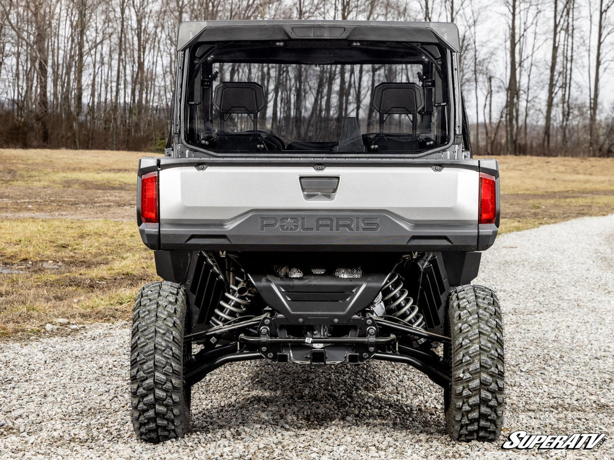 Polaris Ranger XD 1500 rear windshield view 9