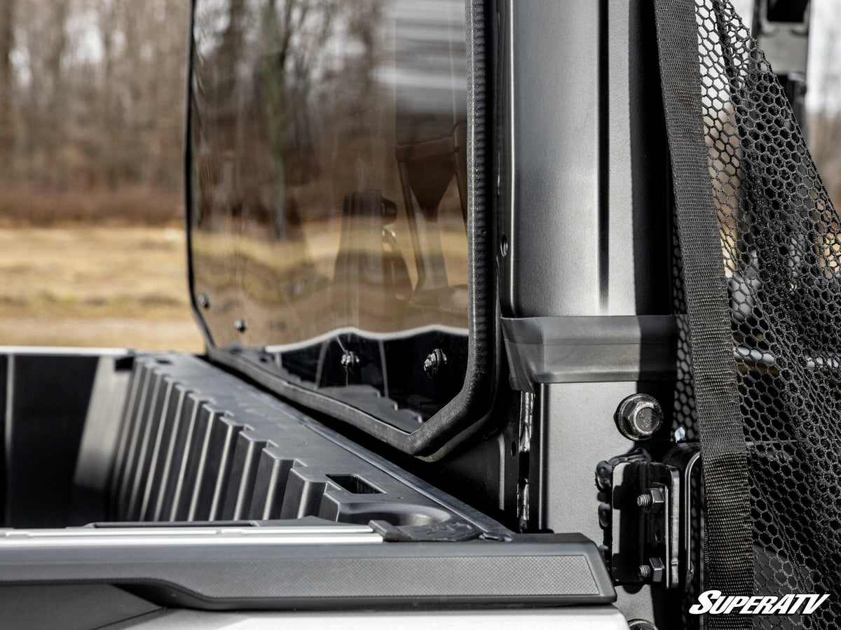 Polaris Ranger XD 1500 rear windshield view 5