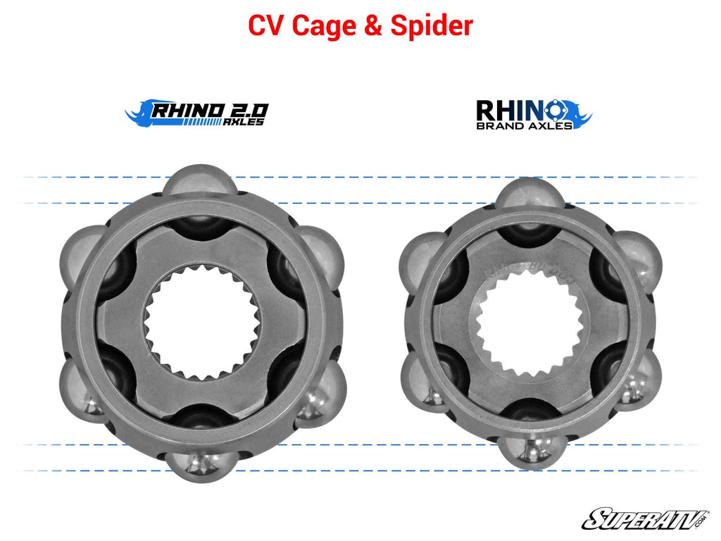 Can-Am Defender HD9 Big Lift Kit Axle—Rhino 2.0