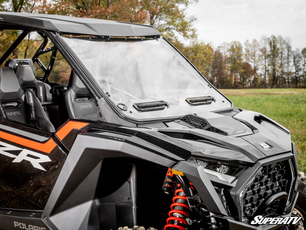 Adjustable windshield vent for RZR Pro S