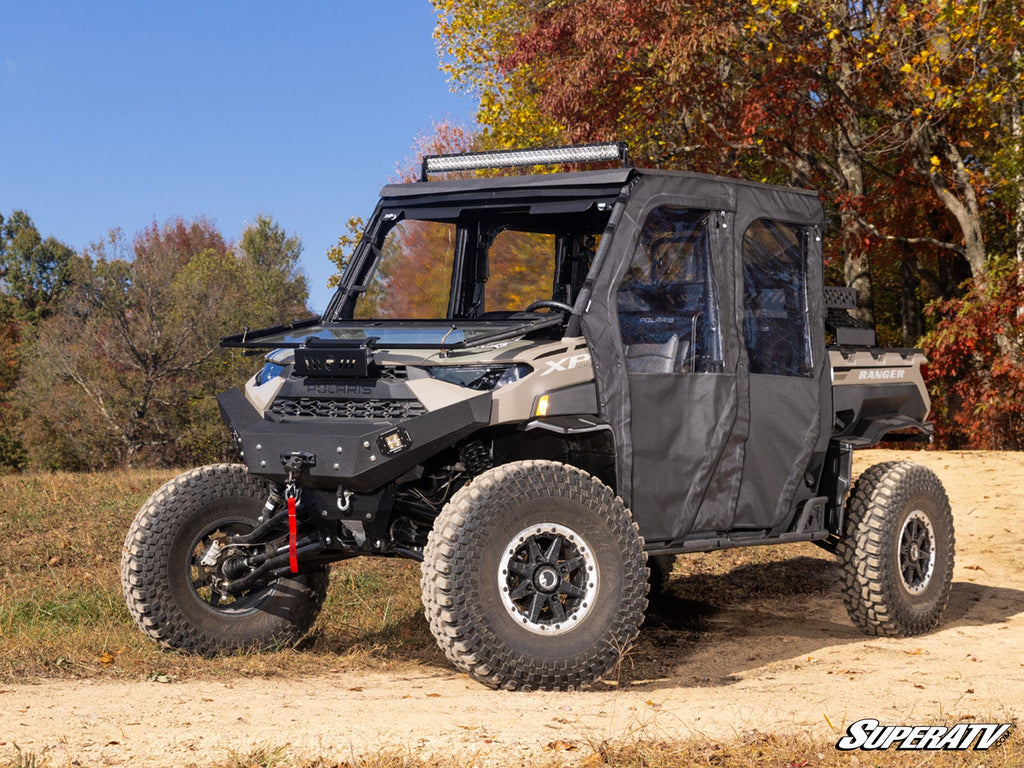Polaris Ranger XP 1000 Crew soft cab doors exterior side view