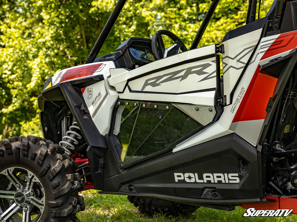 Polaris RZR XP 4 Turbo Clear Lower Doors — 4-Door - product detail