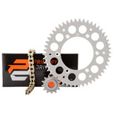 Primary Drive Chain and Sprocket Kit - Aluminum Rear/Gold X-Ring Chain Silver Rear Sprocket - KTM 450 EXC 4-Stroke