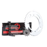 Primary Drive Chain and Sprocket Kit - Steel Rear/420 MC Chain - KAWASAKI KX80