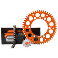 Primary Drive Chain and Sprocket Kit - Aluminum Rear/O-Ring Chain Orange Rear Sprocket - HUSABERG TE 250